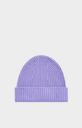 Pringle of Scotland Lambswool Beanie In Lavender