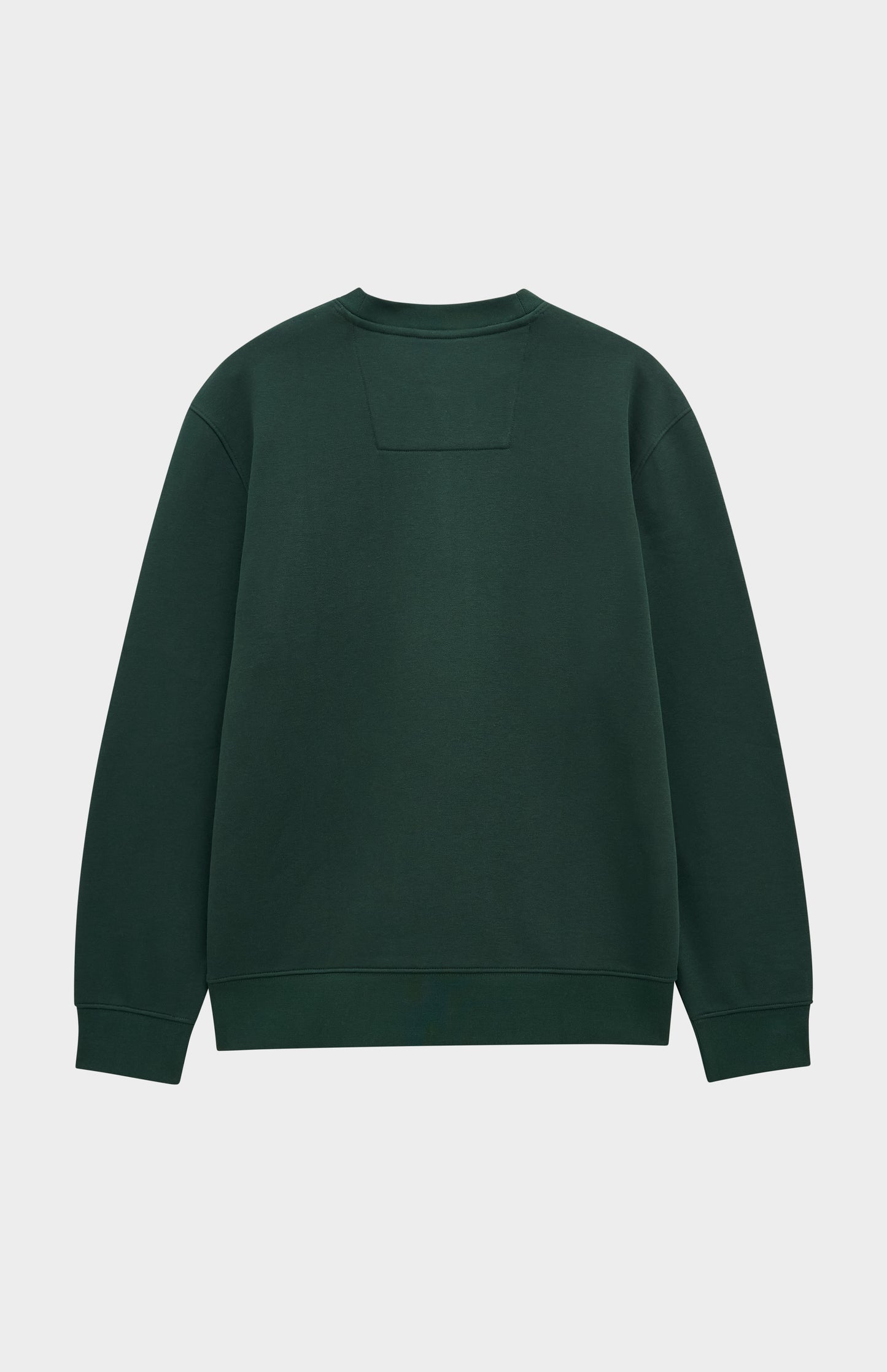 Pringle of Scotland Men's Crew Neck Sweatshirt In Pine Green rear view