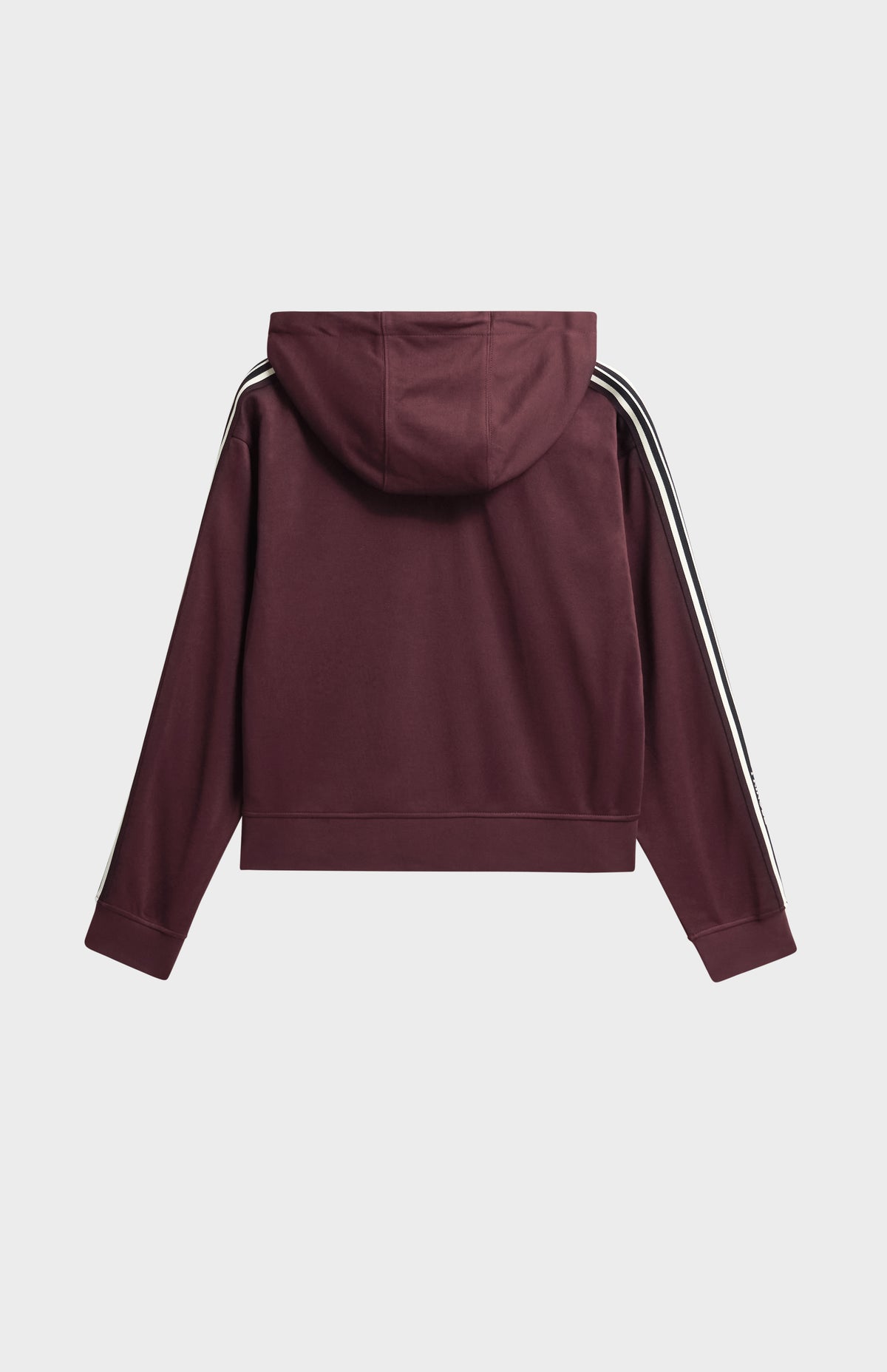 Women’s Interlock Piqué Hoody Sweat In Burgundy