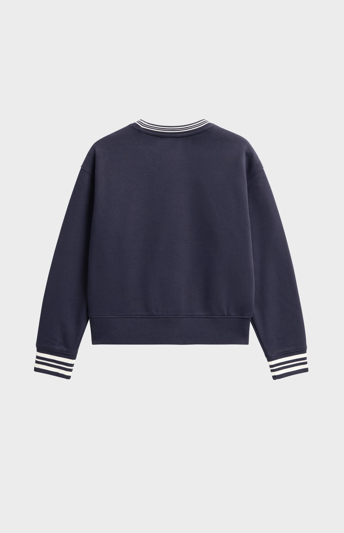 Women’s Crew Neck Sweatshirt In Navy