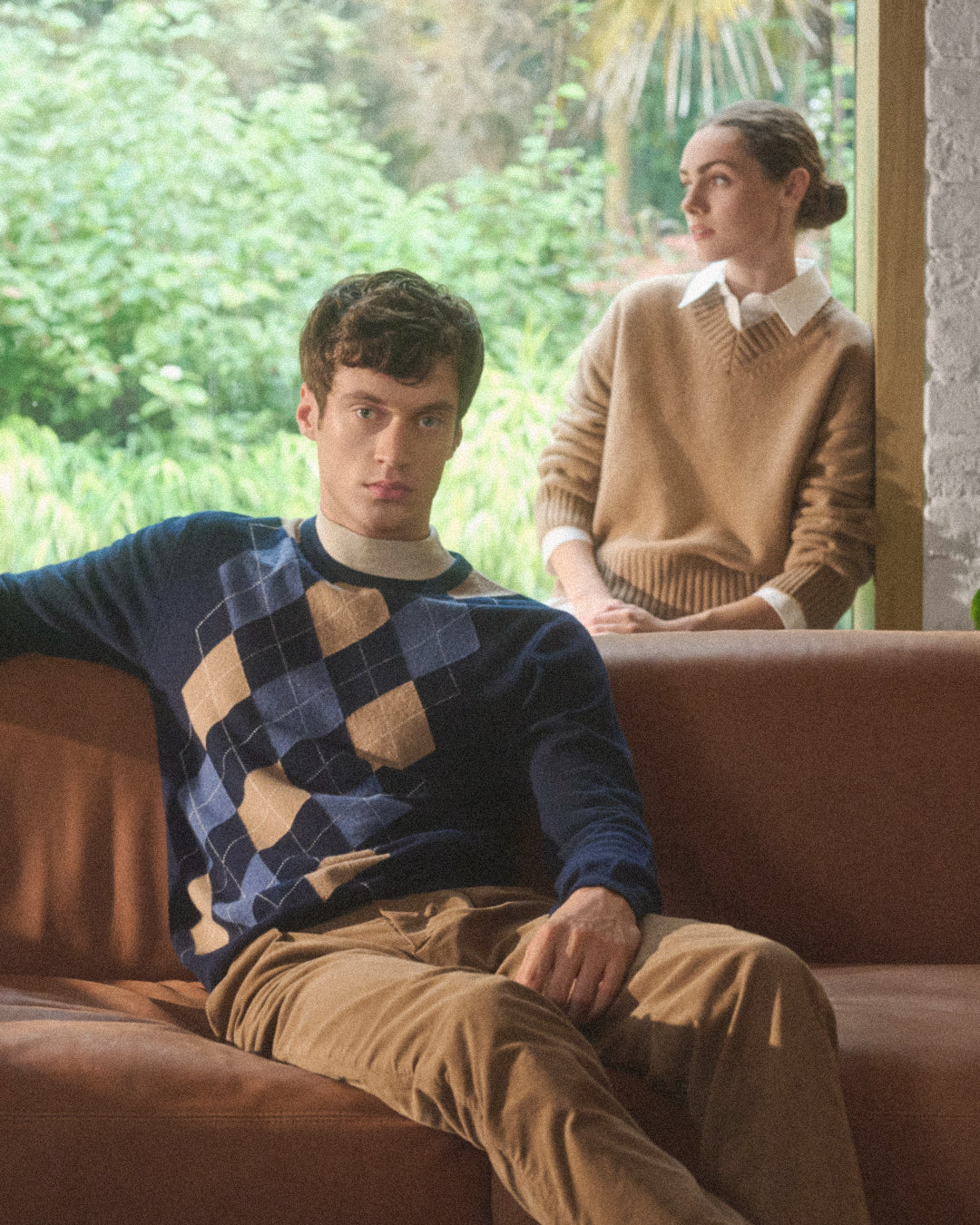 PRINGLE OF SCOTLAND ③ 16080510005030 Vネックショートリブニット レディース アイボリー S Pringle of Scotland® Official | Luxury Cashmere & Knitwear since 1815