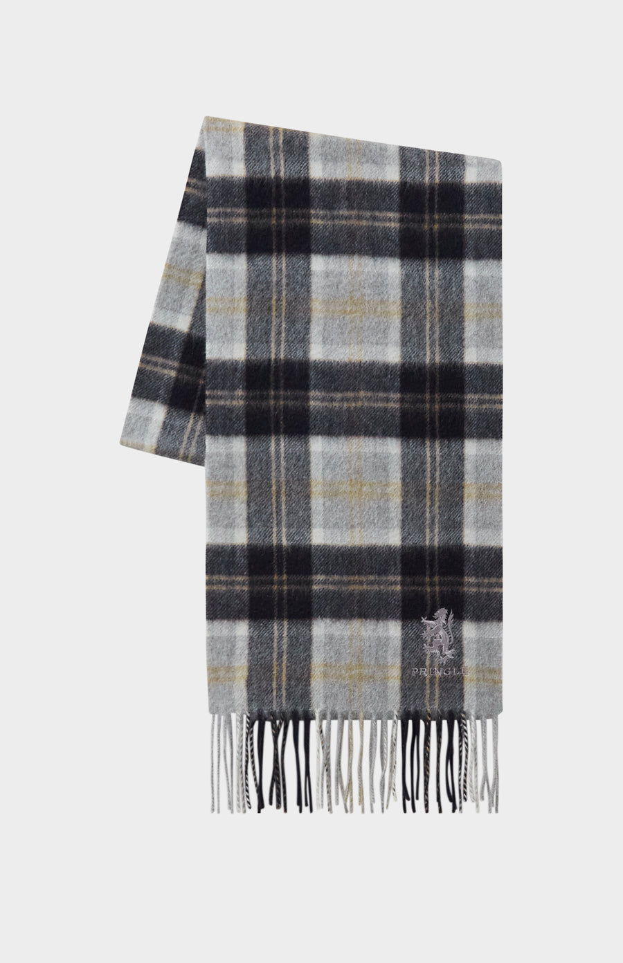 Cashmere Scarf Made In Scotland popular Checkered