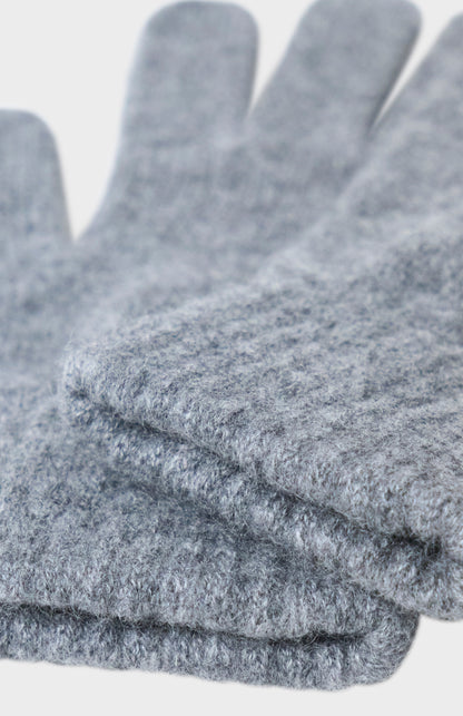 Classic Cashmere Gloves In Grey