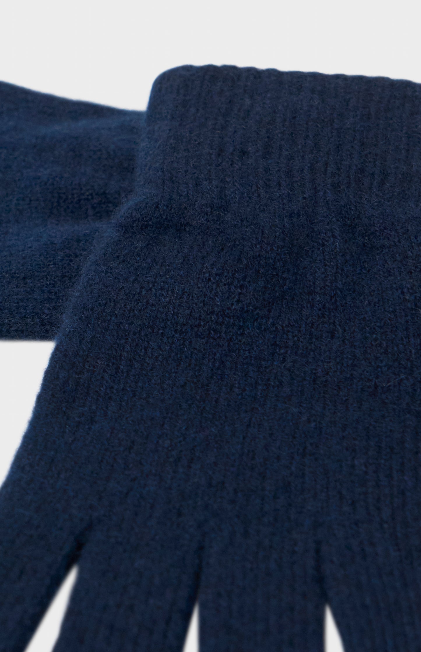 Classic Cashmere Gloves In Navy