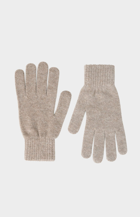 Classic Cashmere Gloves In Mushroom