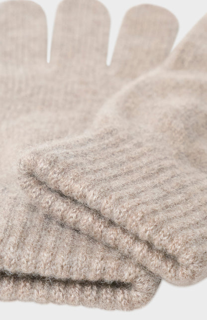 Classic Cashmere Gloves In Mushroom