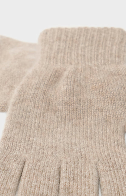 Classic Cashmere Gloves In Mushroom