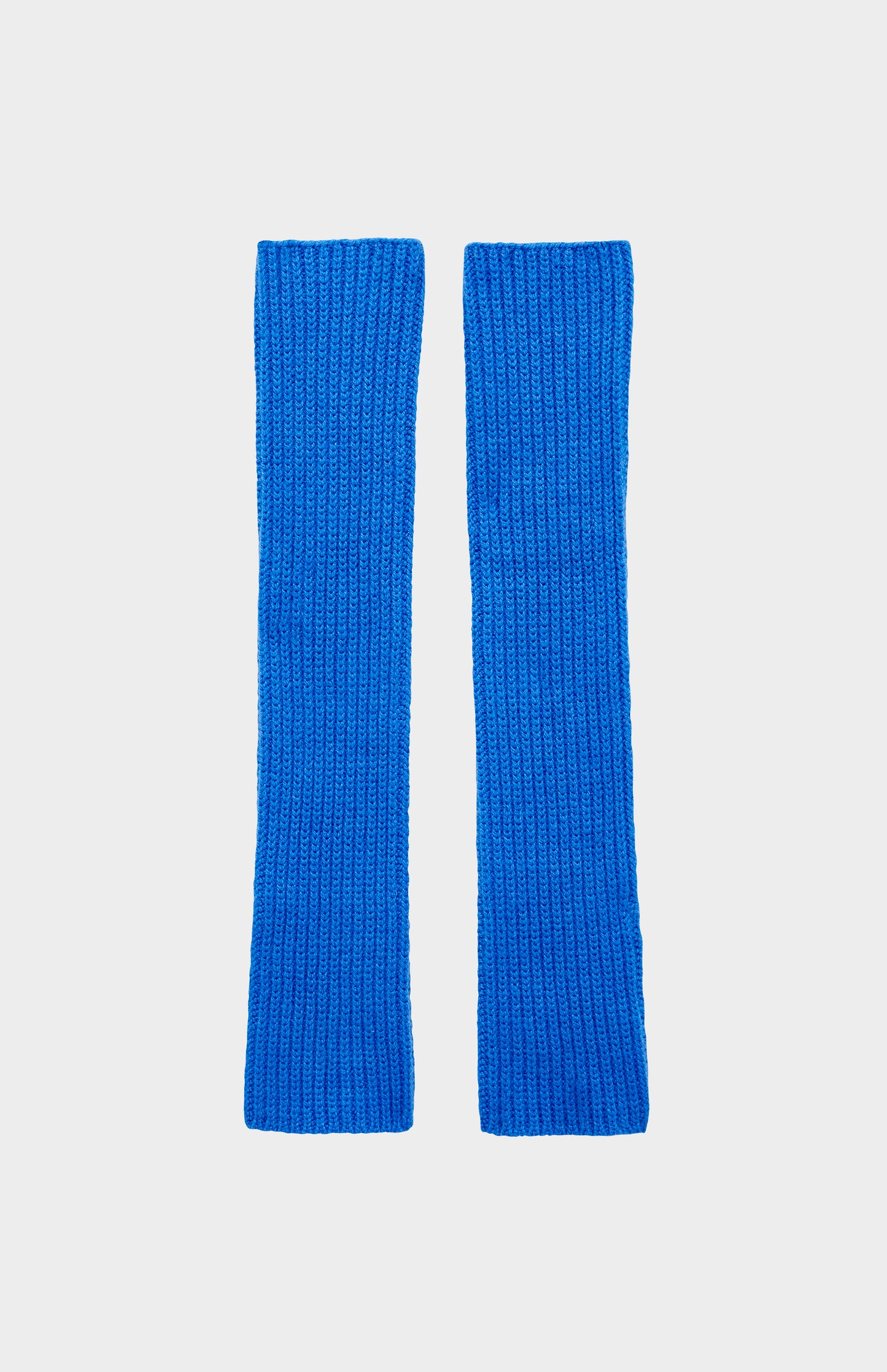 Pringle of Scotland Cosy Cashmere Leg Warmers In Sapphire Blue