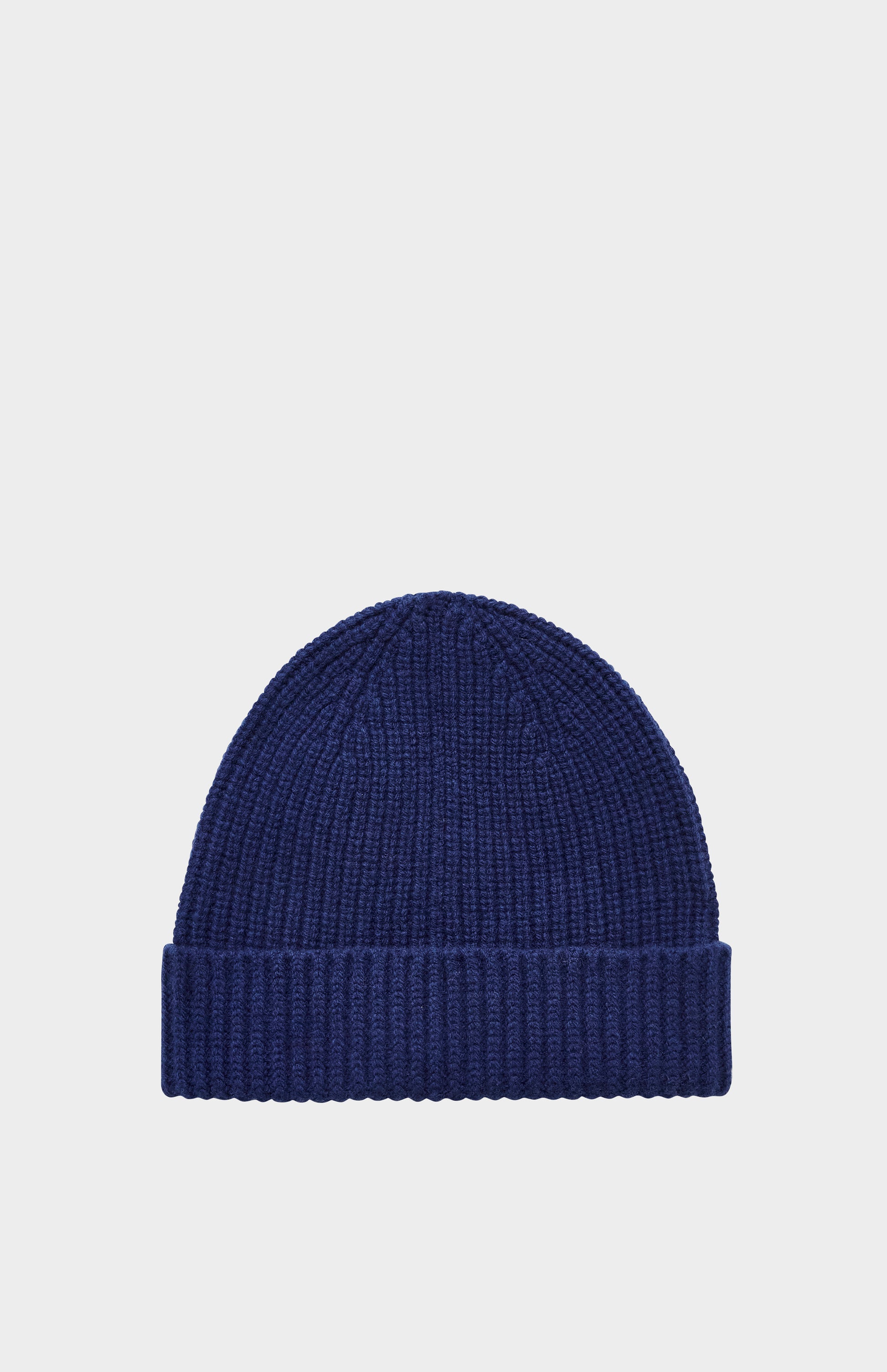 Pringle of Scotland Lambswool Beanie In Atlantic Blue