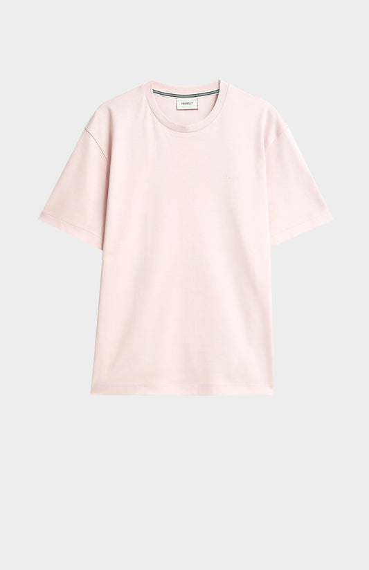 Light pink t-shirt on a white background
