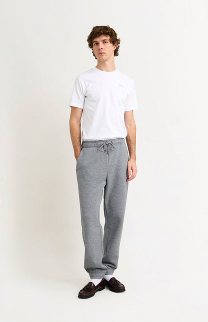 Men's Track Pants In Grey Melange