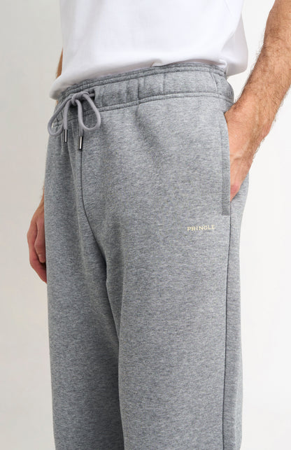 Men's Track Pants In Grey Melange