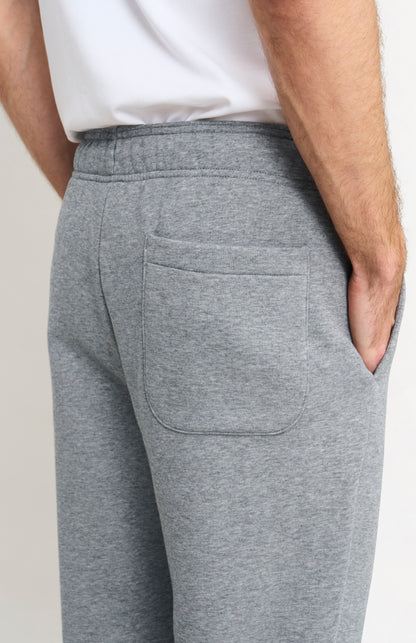 Men's Track Pants In Grey Melange