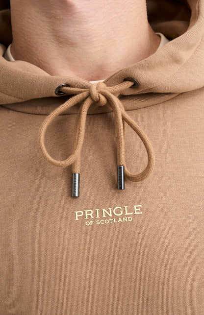 Men's Hooded Jumper In Mushroom