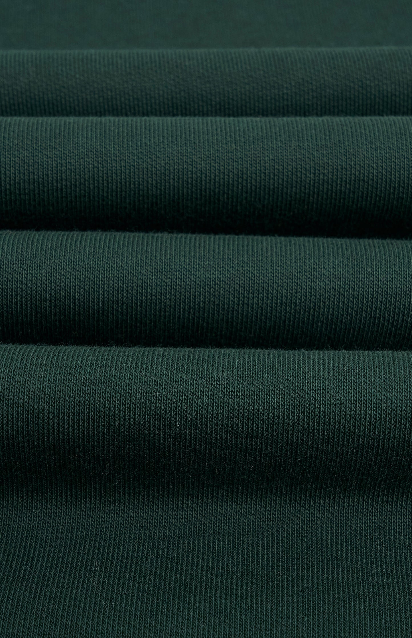 Pringle of Scotland Men's Crew Neck Sweatshirt In Pine Green fabric detail