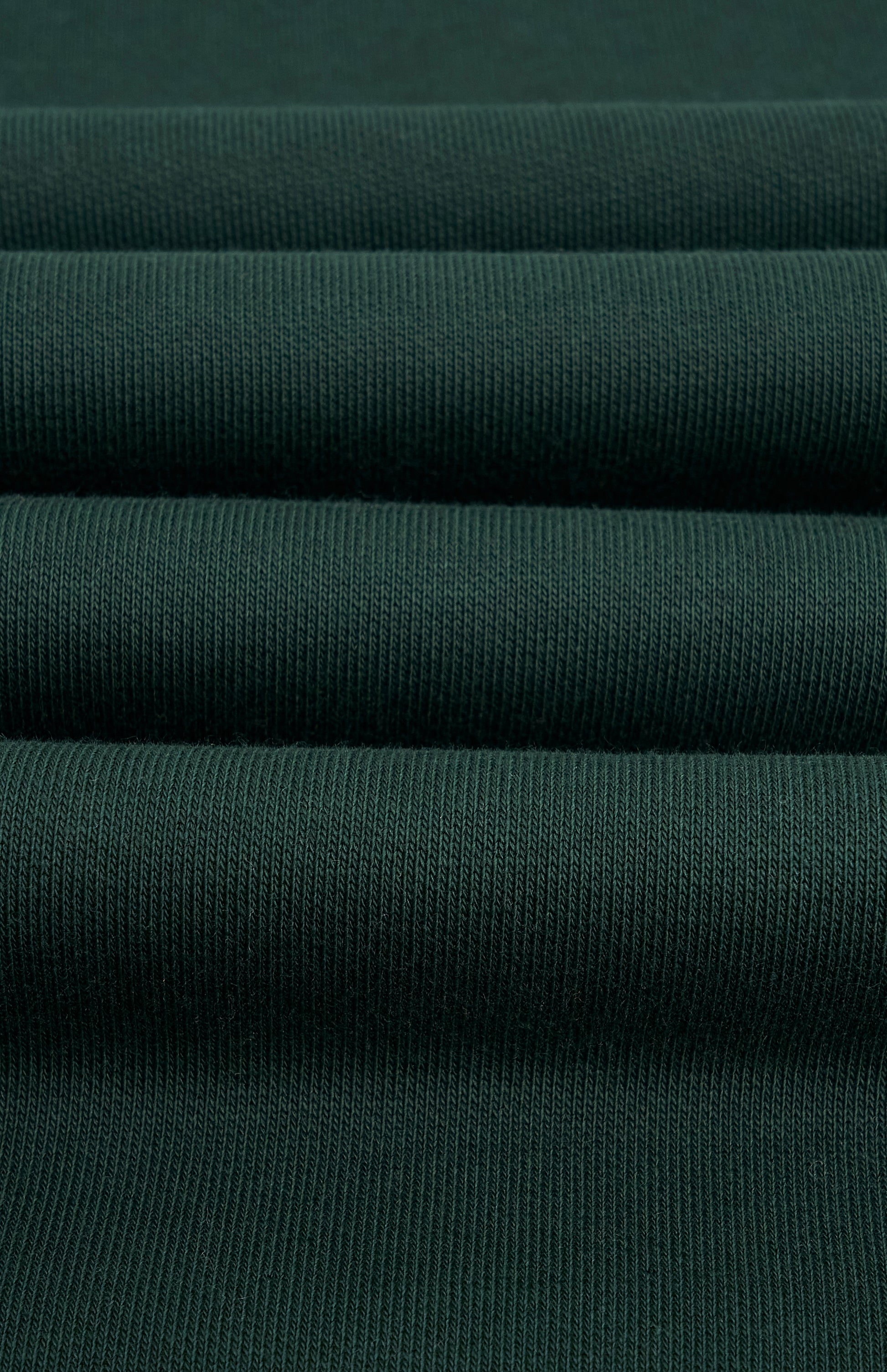 Pringle of Scotland Men's Crew Neck Sweatshirt In Pine Green fabric detail