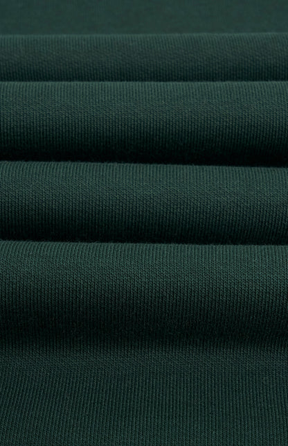 Pringle of Scotland Men's Crew Neck Sweatshirt In Pine Green fabric detail