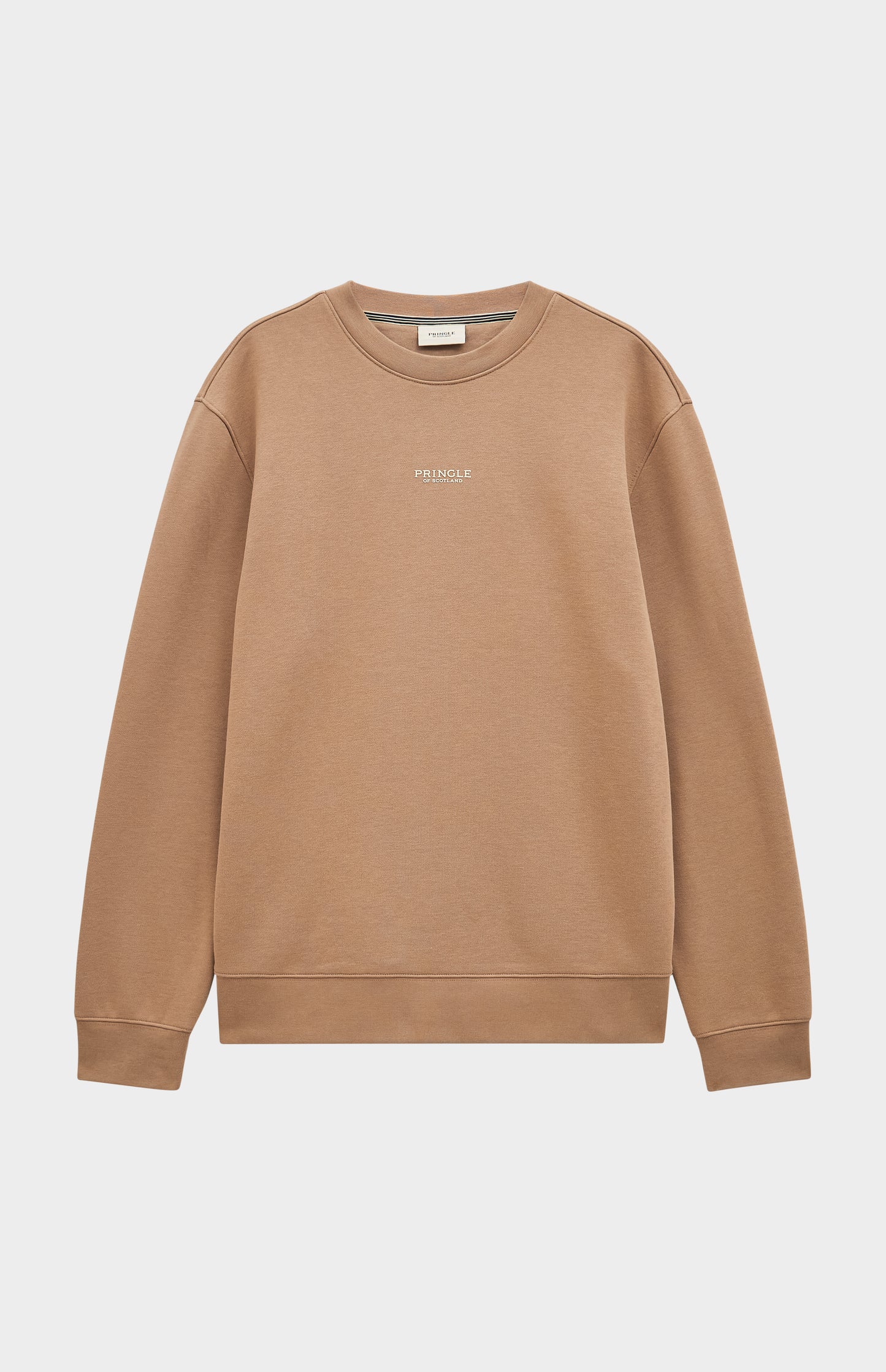 Men's Crew Neck Sweatshirt In Mushroom