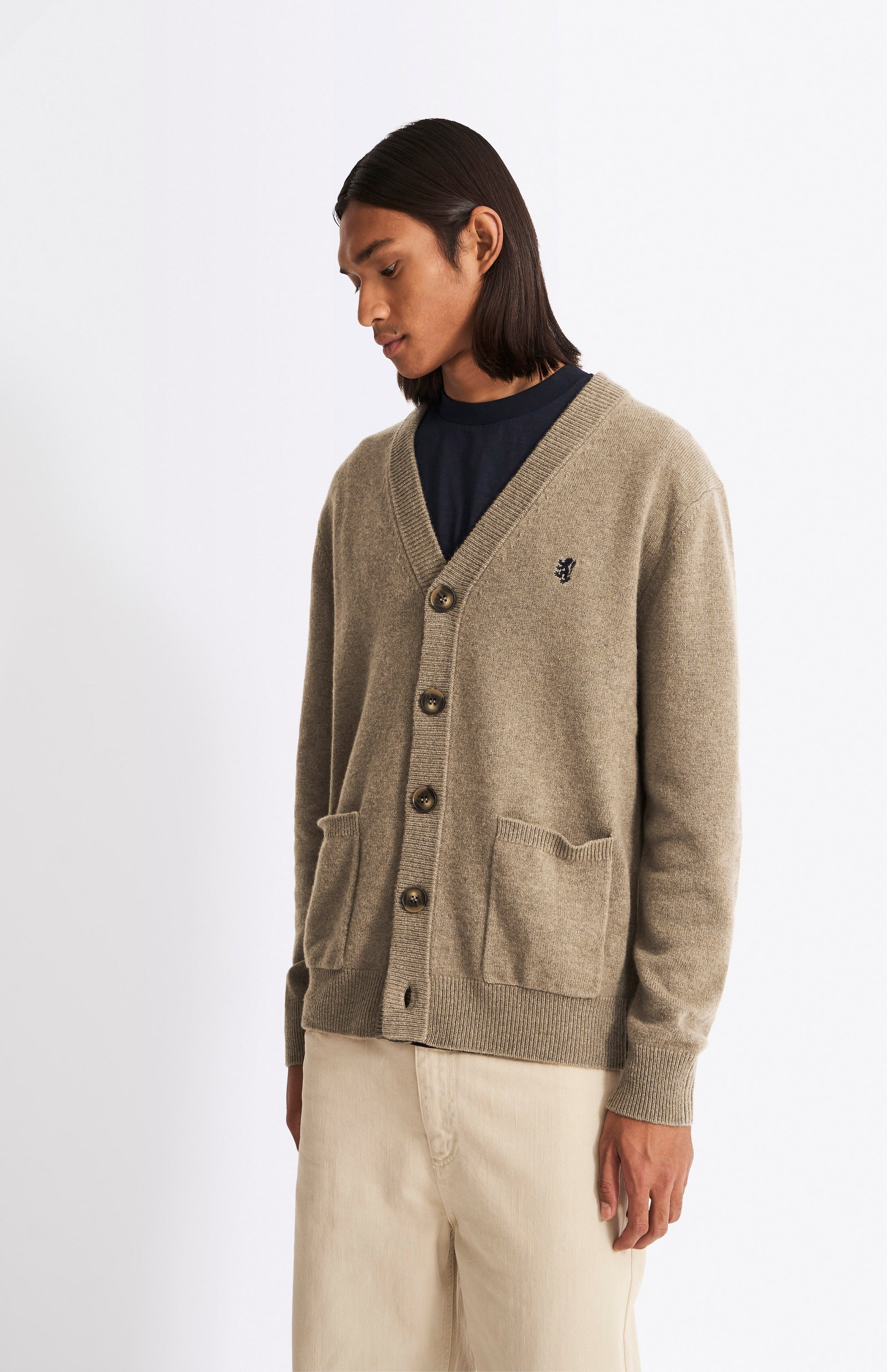 Bangladesh Cardigan Sweater With Belt Ladies Long Sleeve Cable