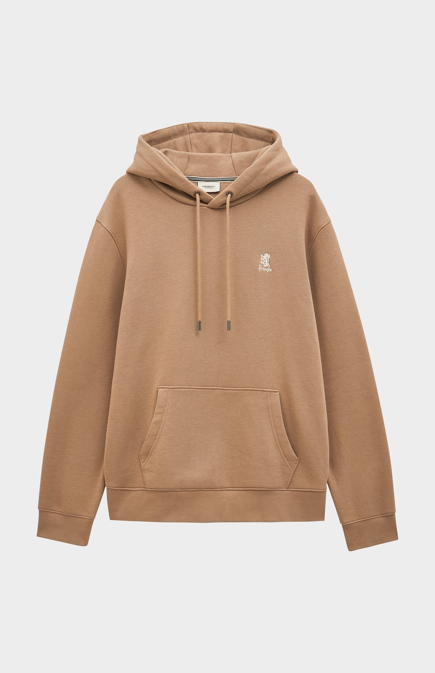 Men's Hooded Jumper In Mushroom