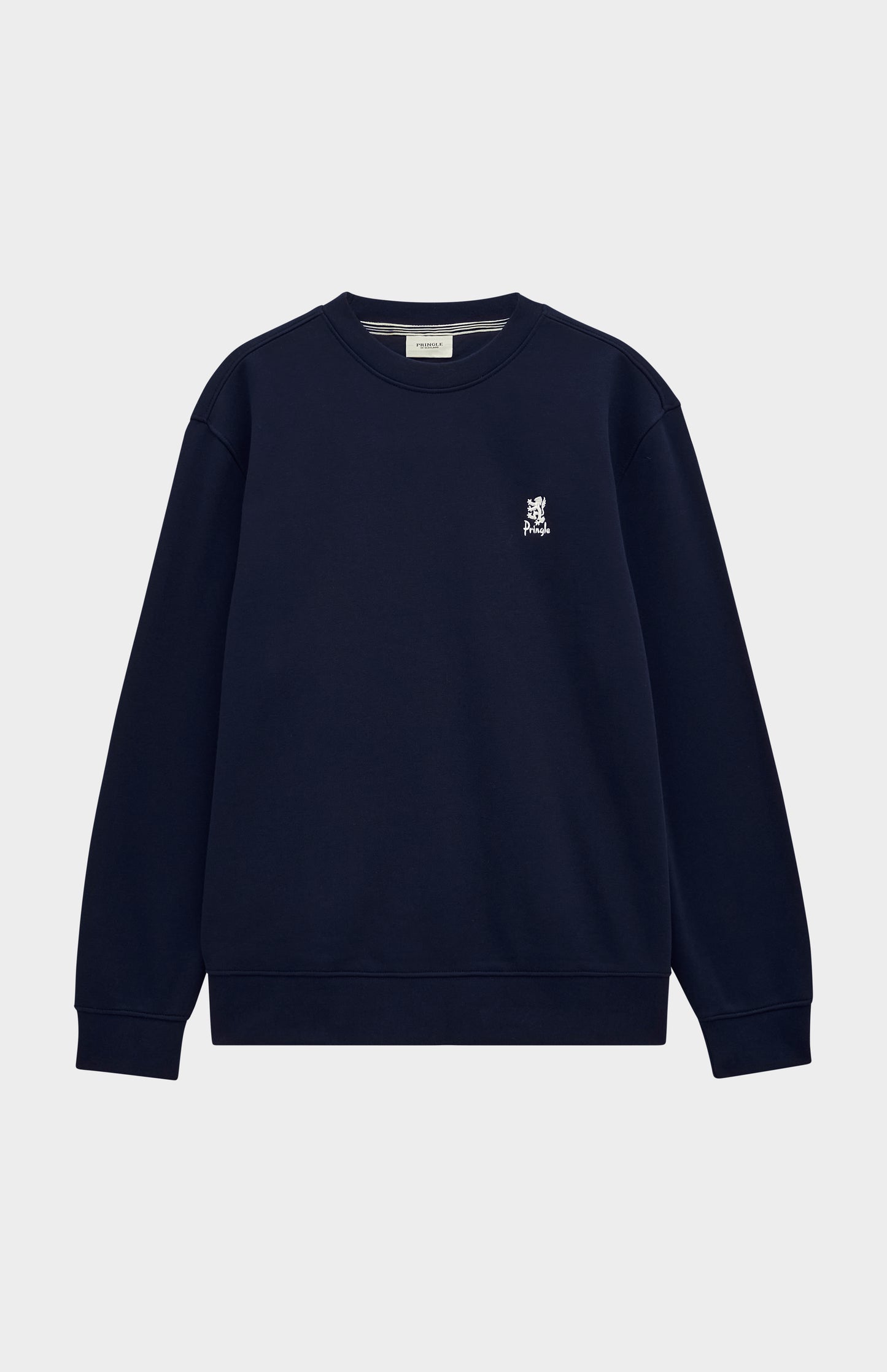 Men's Crew Neck Sweatshirt In Navy Blue