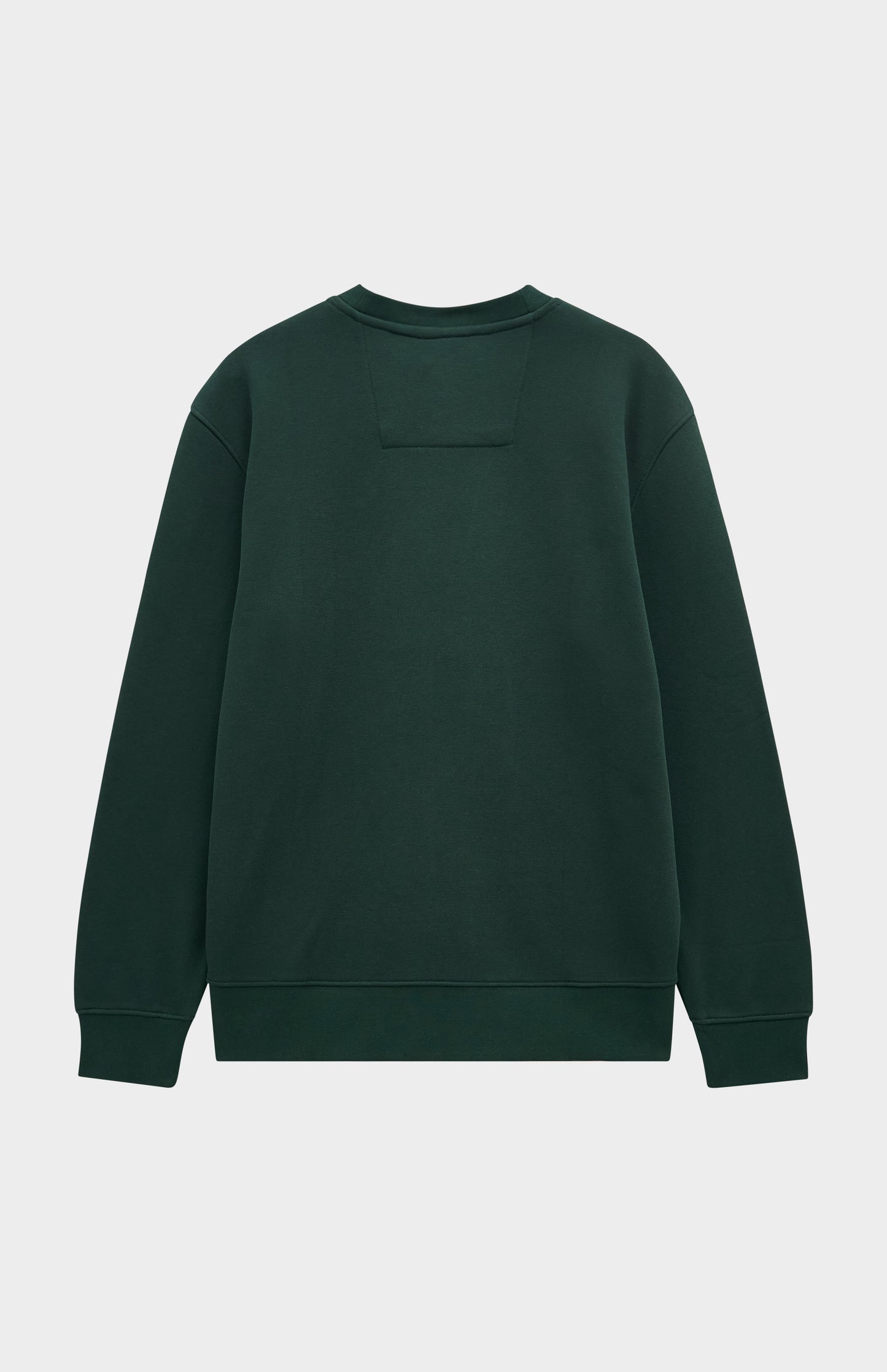 Pringle of Scotland Men's Crew Neck Sweatshirt In Pine Green rear view