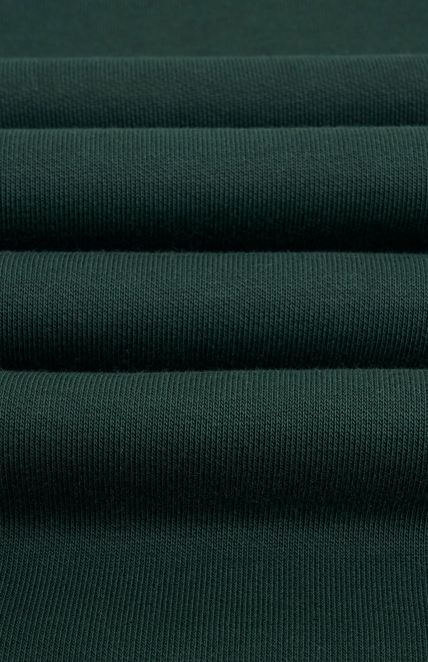 Pringle of Scotland Men's Crew Neck Sweatshirt In Pine Green fabric detail