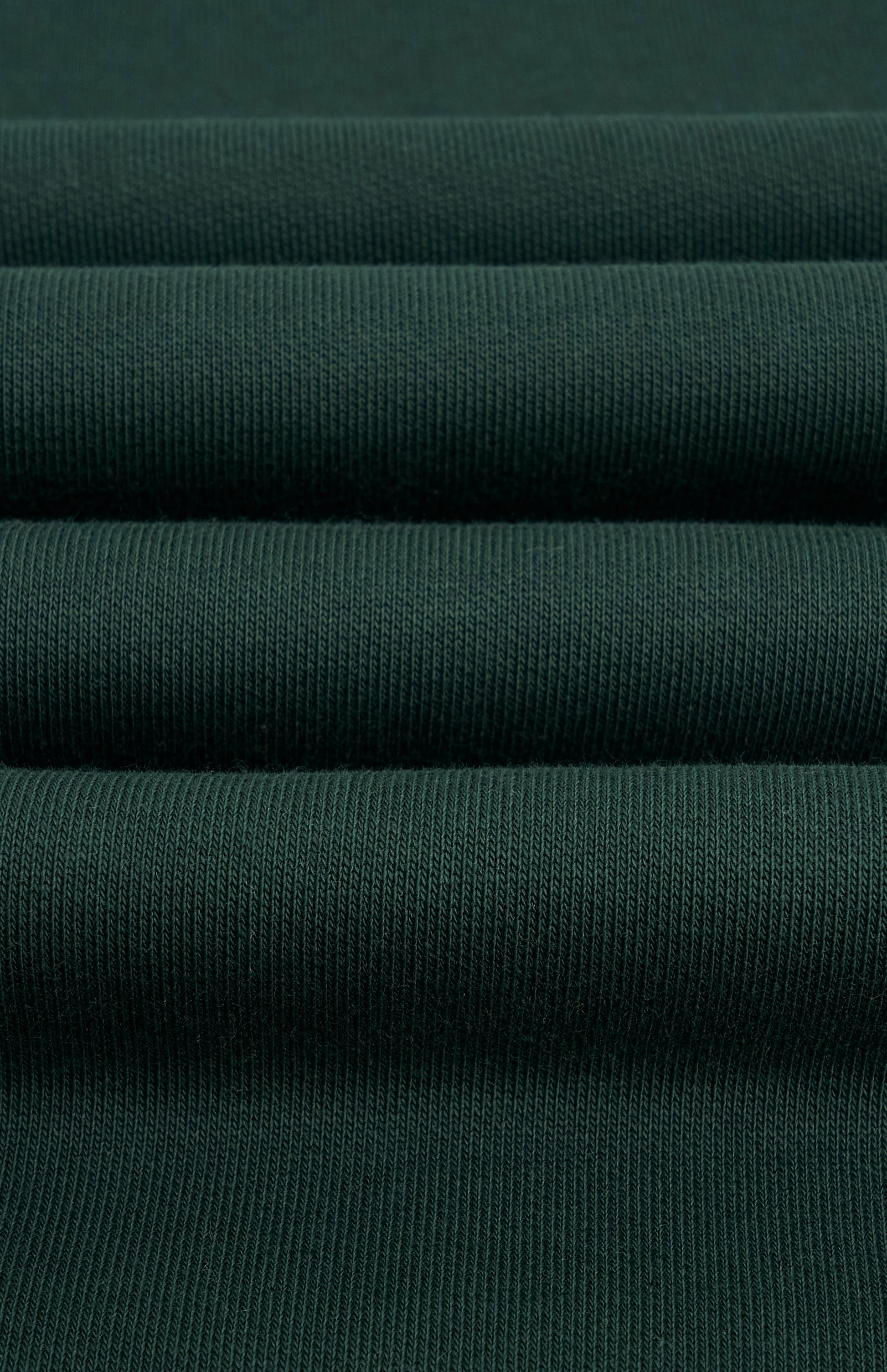 Pringle of Scotland Men's Crew Neck Sweatshirt In Pine Green fabric detail