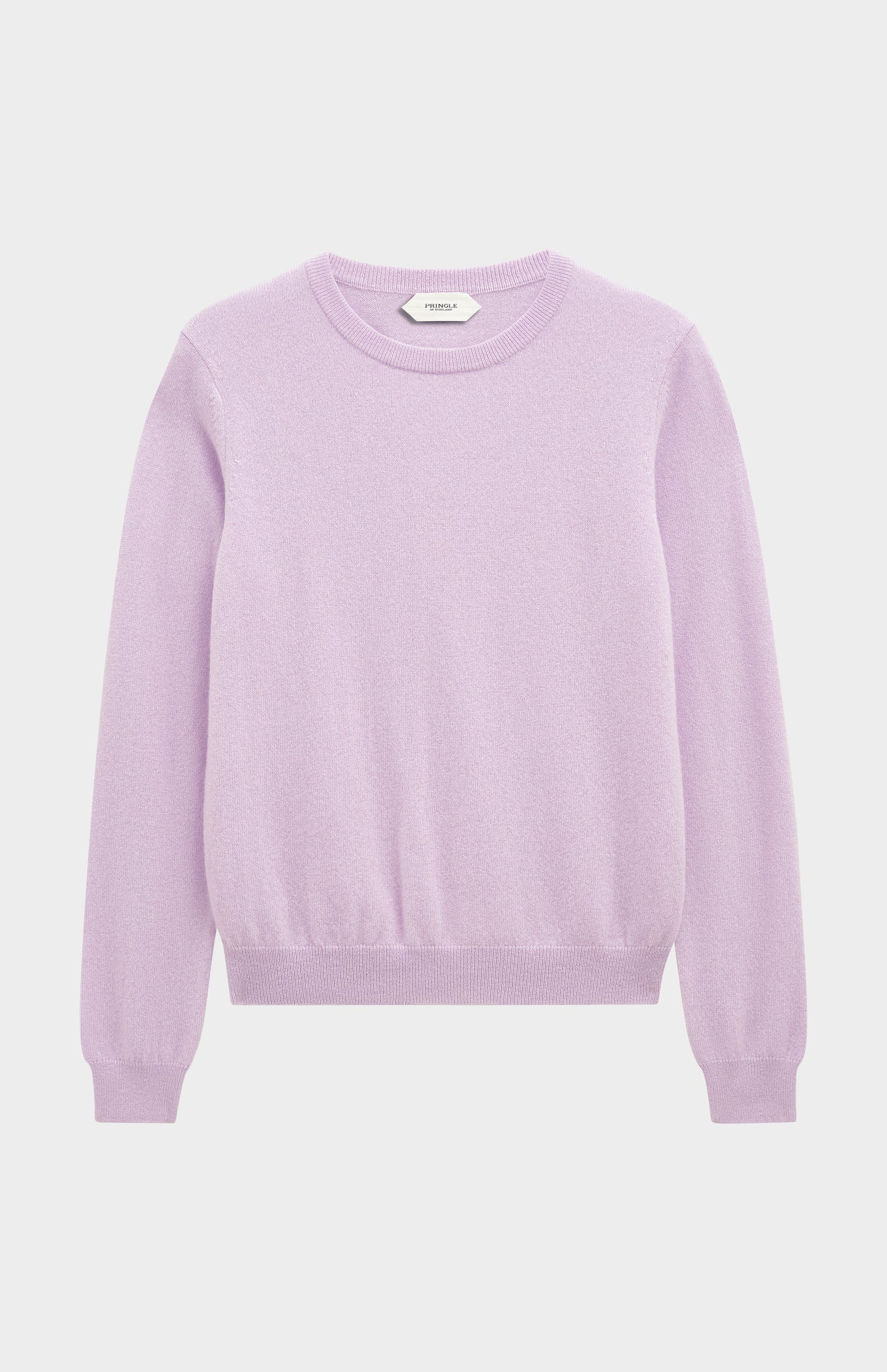 Women's Classic Crew Neck Cashmere Jumper In Lilac