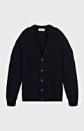 Pringle of Scotland Women's Archive Lambswool Blend Cardigan in Navy
