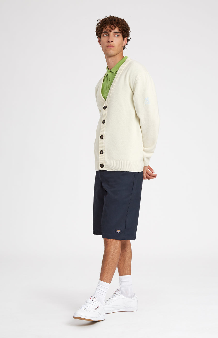 Men's Archive Lambswool Blend Cardigan In Ivory