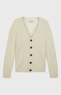 Pringle of Scotland Women's Archive Lambswool Blend Cardigan In Ivory