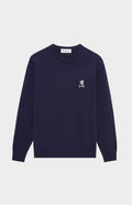 Pringle Women's Archive Round Neck Lambswool Jumper in Navy