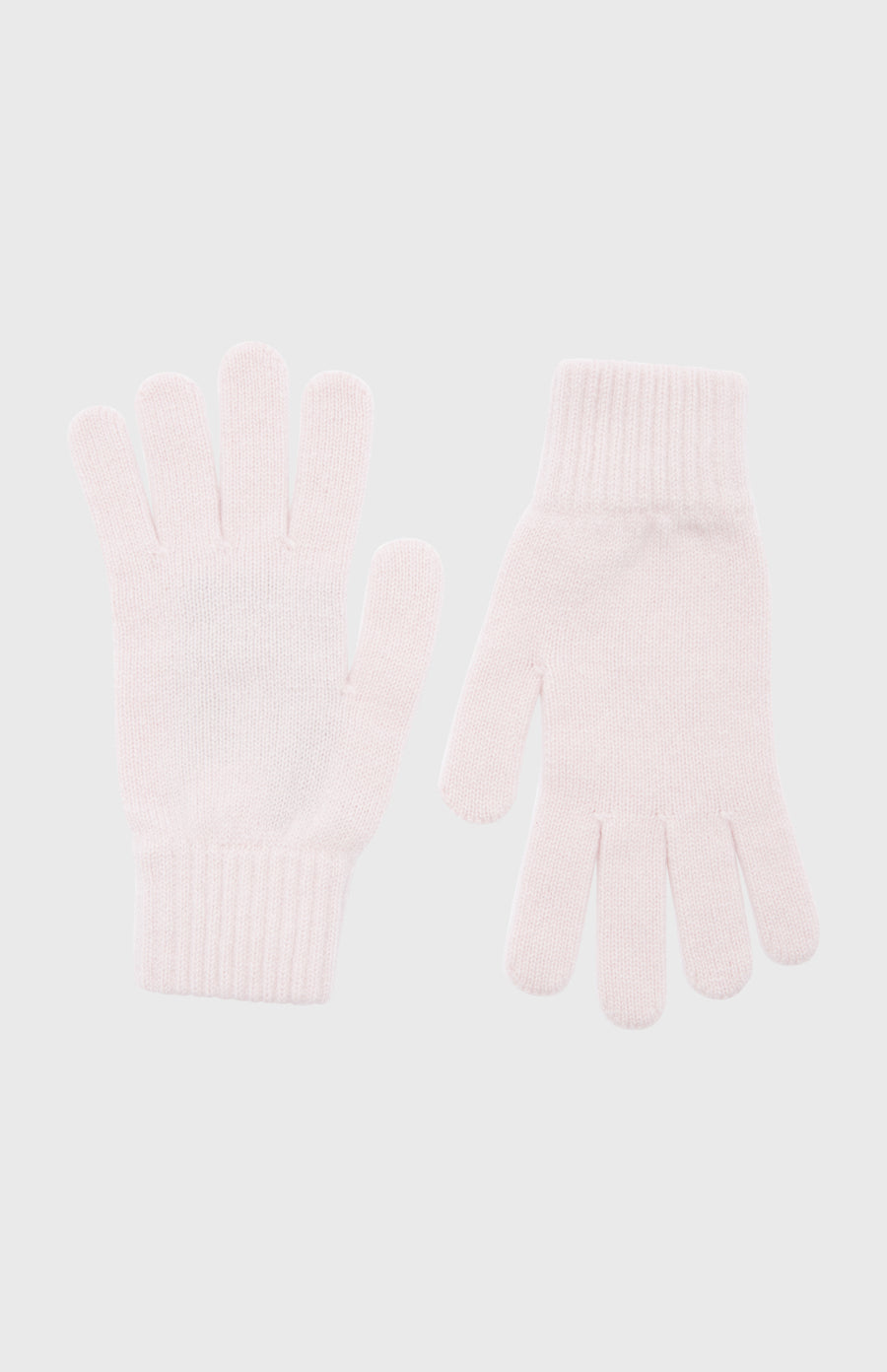 Women's Scottish Cashmere Gloves in Powder Pink - Pringle of Scotland