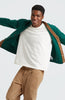 Pringle of Scotland Men's Lambswool V Neck Cardigan in Forest Green