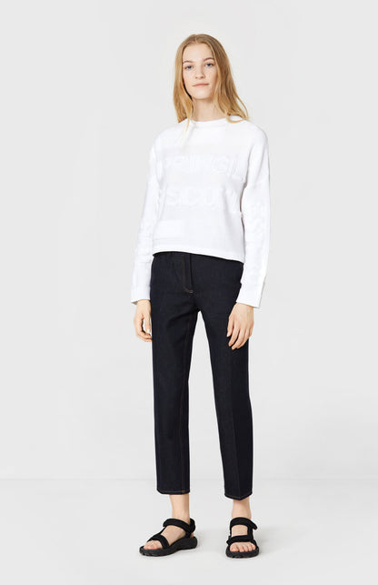 1815 Logo Sweatshirt In Optic White