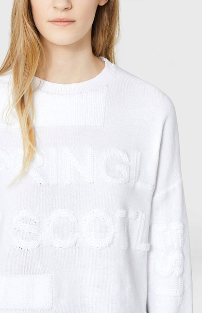 1815 Logo Sweatshirt In Optic White