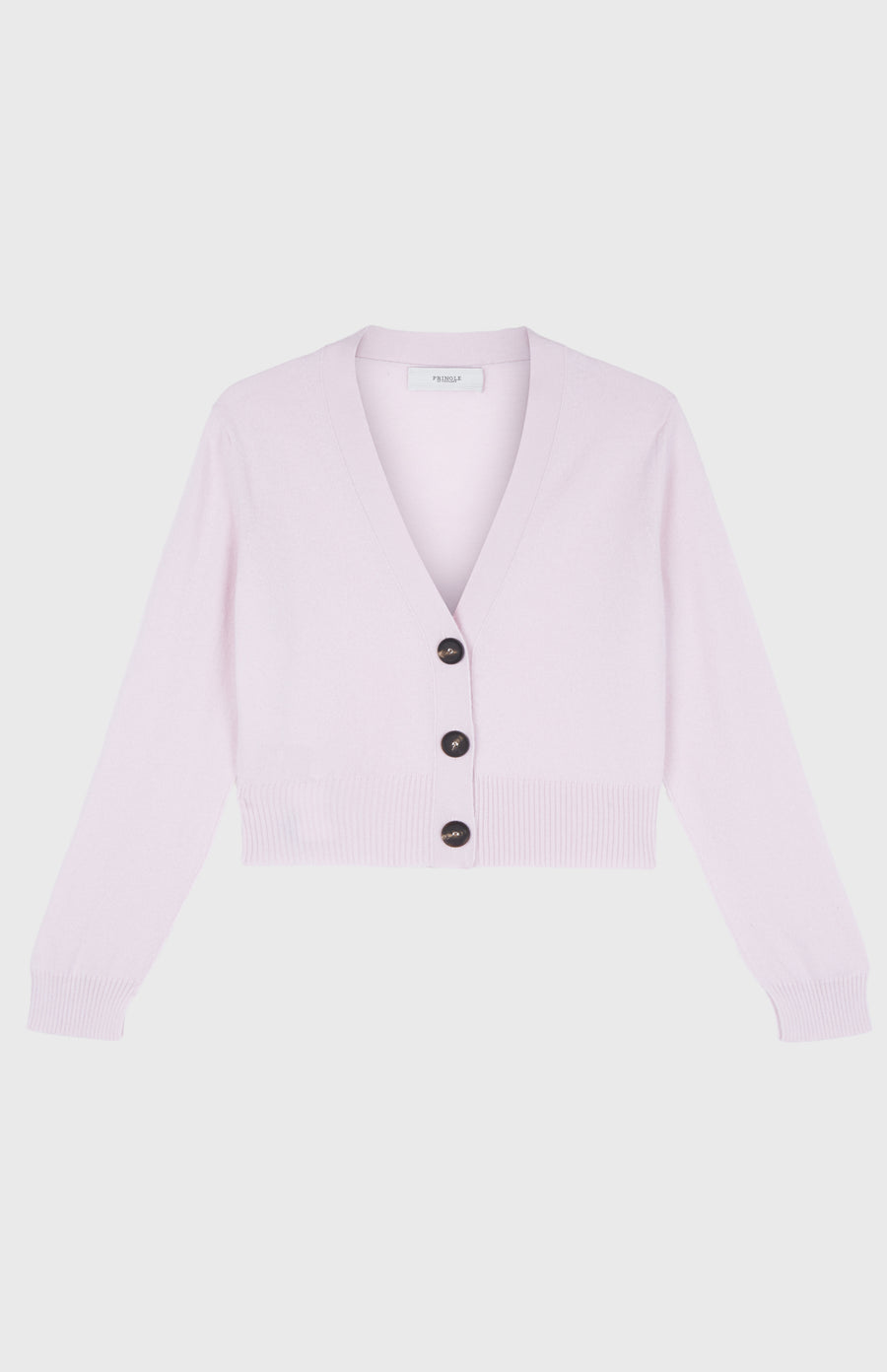 Women's Cropped Cashmere Cardigan In Pink