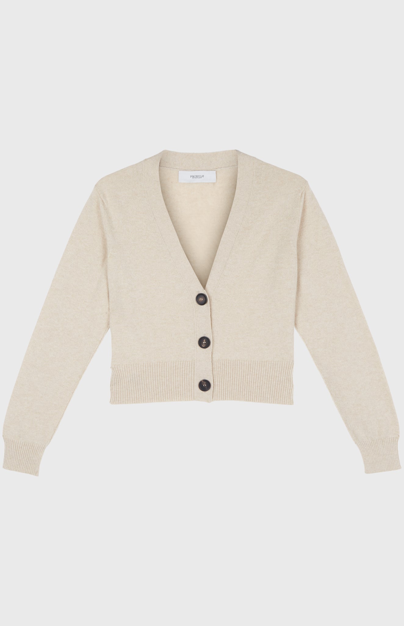 Women's Cropped Cashmere Cardigan In Honey