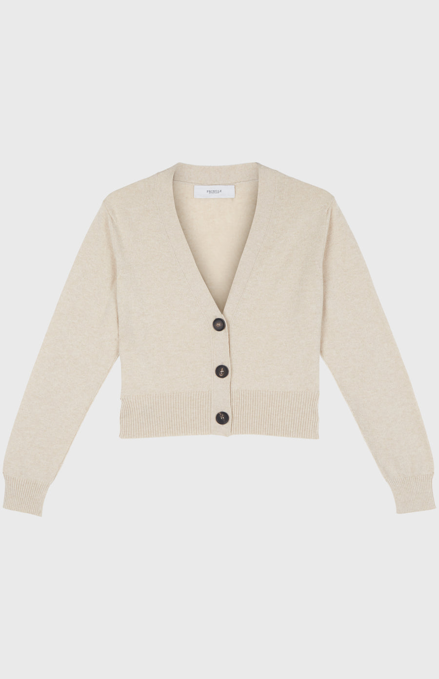 Women's Cropped Cashmere Cardigan In Honey