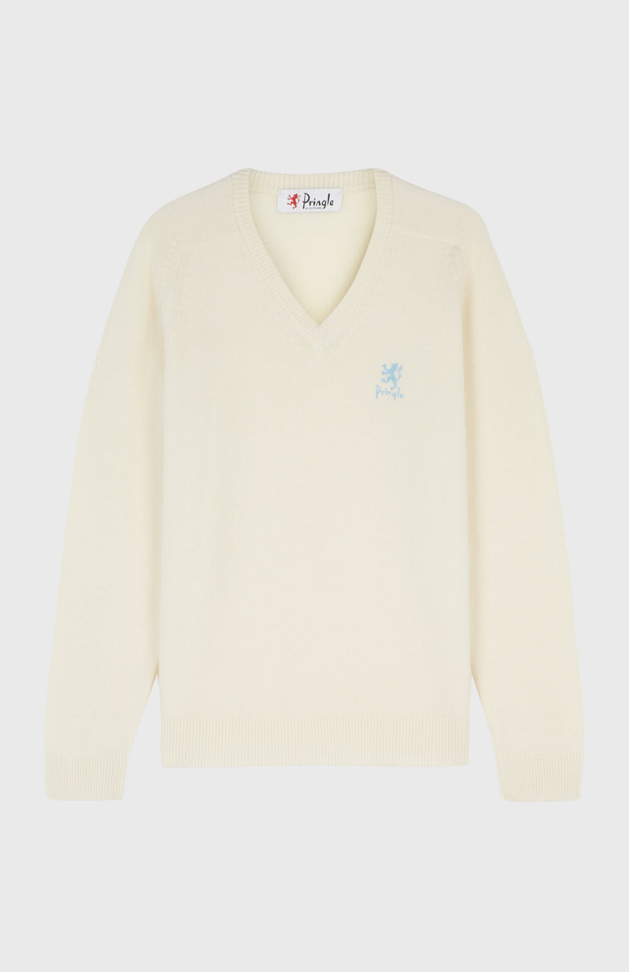 Pringle of Scotland | Archive Lambswool Blend Jumper In Ivory