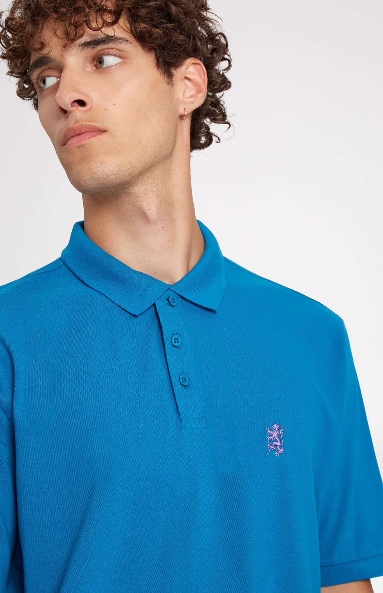 Cotton Heritage Golf Polo Shirt In Lagoon